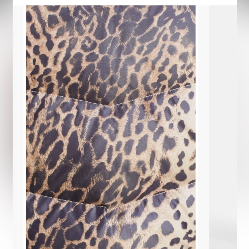 The Kooples Puffer Coat Leopard Print - Picture 3 of 10